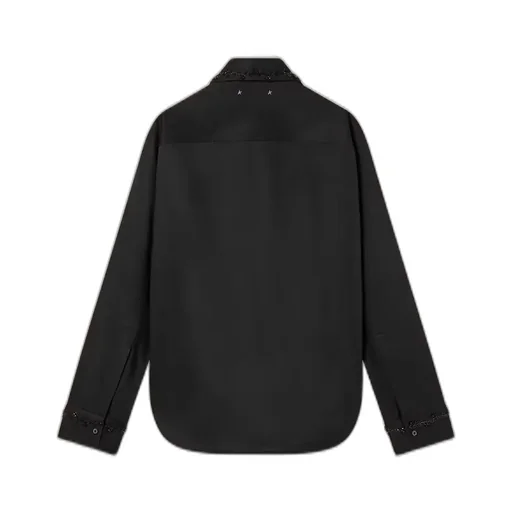 Golden Goose Deluxe Brand Floral Bead-Embellished Shirt