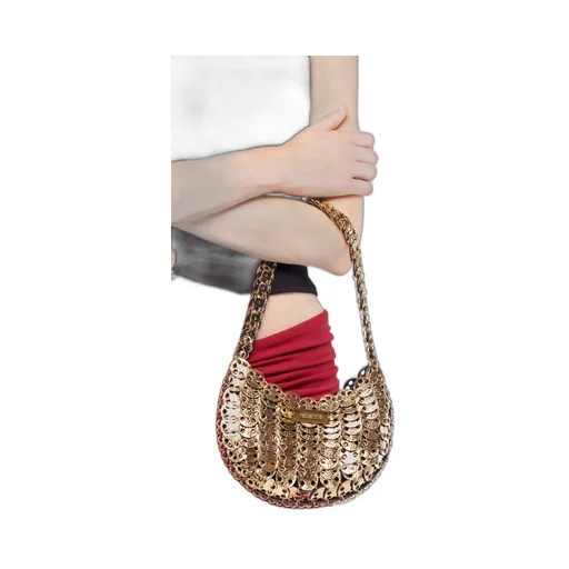 1969 Moon Flip Iconic Discs Shoulder Bag