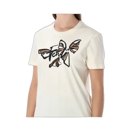 Fendi Nigthfly Printed Crewneck T-Shirt