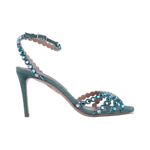 Aquazzura Tequila Ankle-Strap Sandals