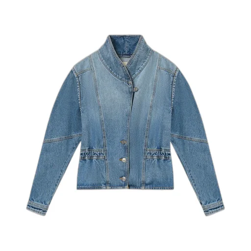 Isabel Marant Dolie Gather Detailed Jacket