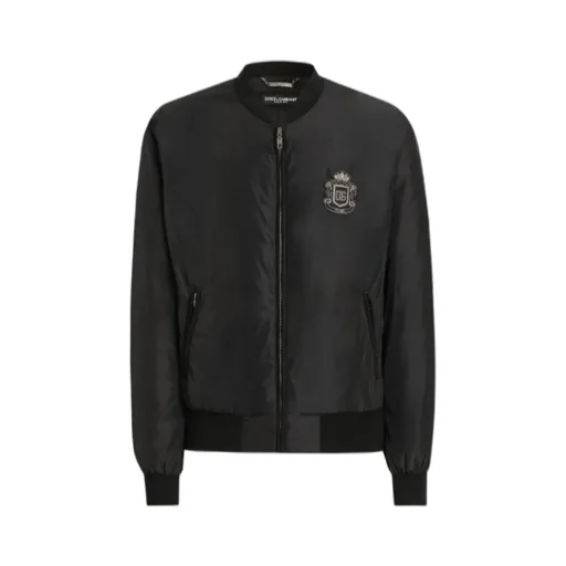 Dolce & Gabbana Heraldic Patch Jacket