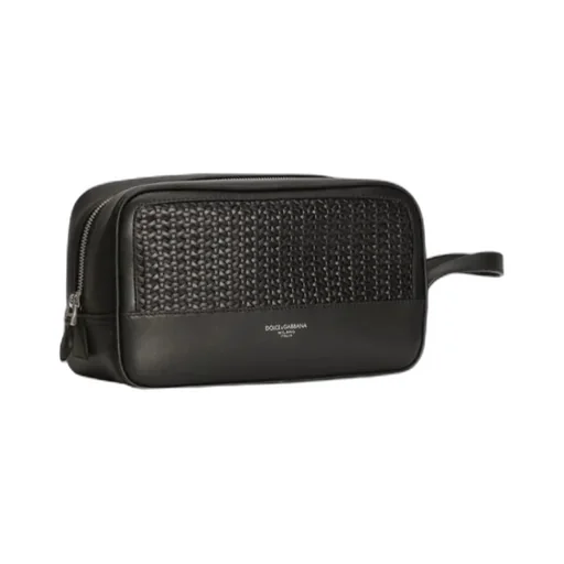 Woven Plongé Calfskin Necessaire