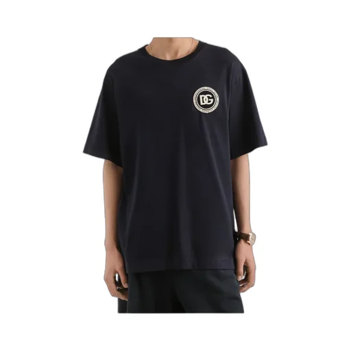 Dolce & Gabbana Logo Patch Crewneck T-Shirt