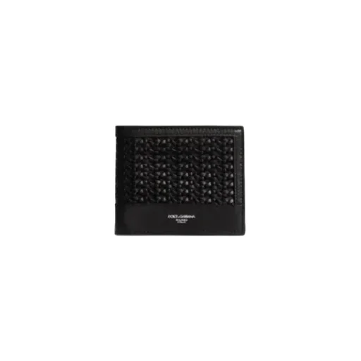Dolce & Gabbana Logo Stamp Bi-Fold Wallet