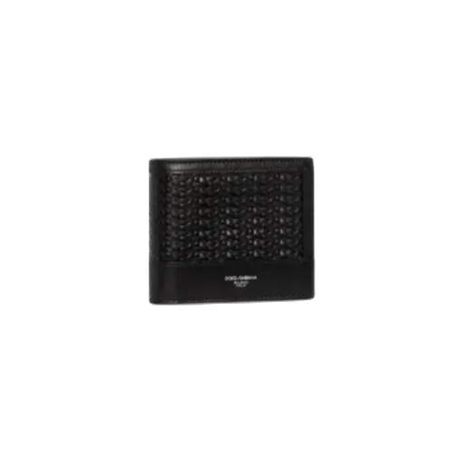 Dolce & Gabbana Logo Stamp Bi-Fold Wallet