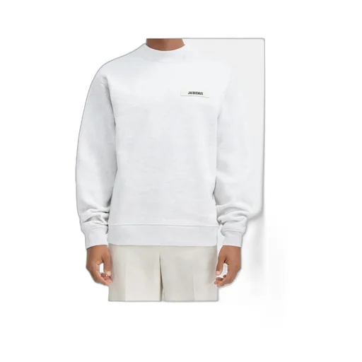 Jacquemus Logo Patch Crewneck Sweatshirt