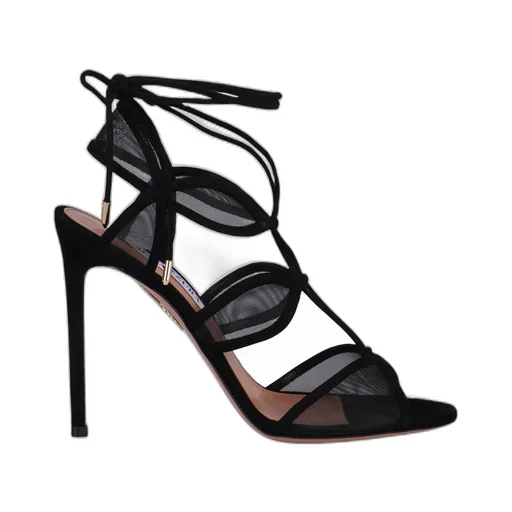 Strappy High-Heeled Sandals