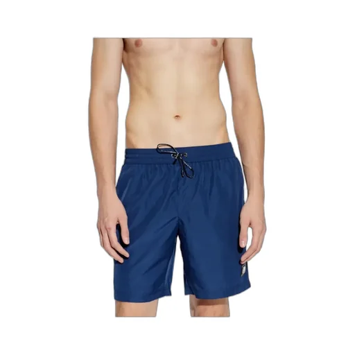 Dolce & Gabbana Logo Plate Swim Shorts