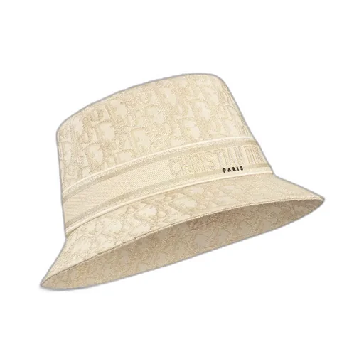 Dior Oblique D-Bobby Small-Brim Bucket Hat
