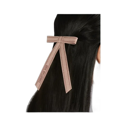 Christian Dior Embroidered Dior Twist Bow