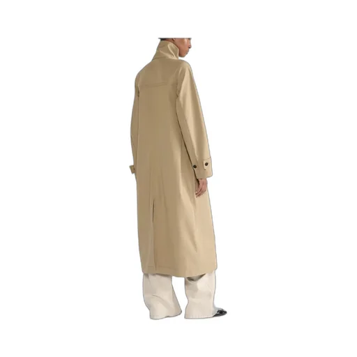 Trench Coat With Scarf Collar