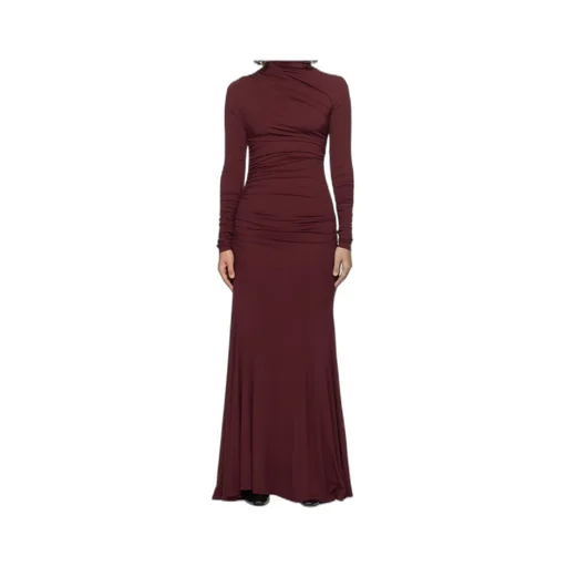 Africa Gathered Maxi Dress