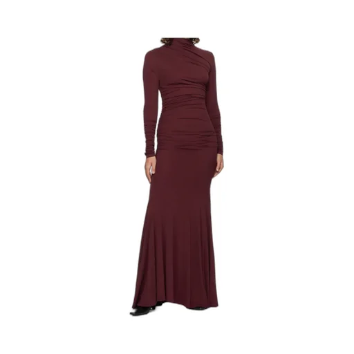 Africa Gathered Maxi Dress