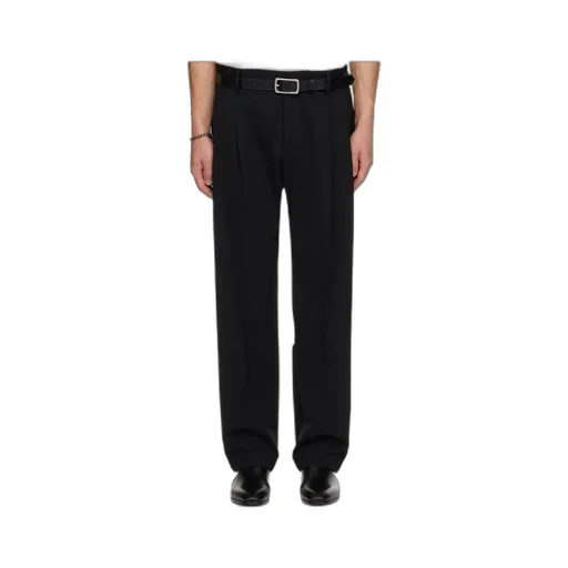 Wool Gabardine Casual Trousers