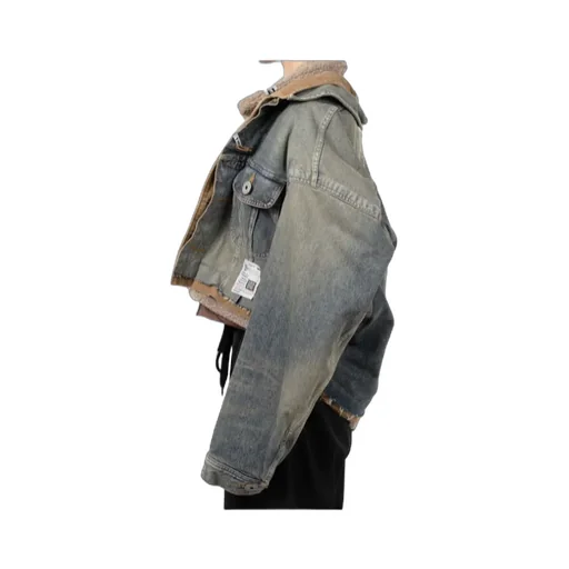 Triple-Layered Distressed Jacket
