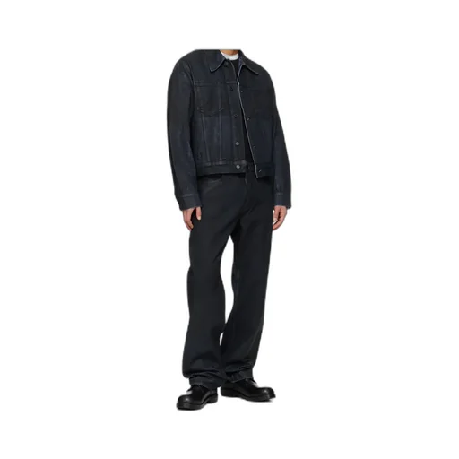 Marine Serre Moon Detailed Denim Jacket