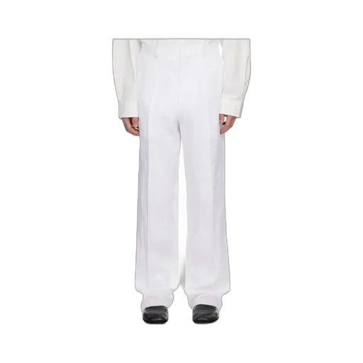 Casual Pants With Belt Loops