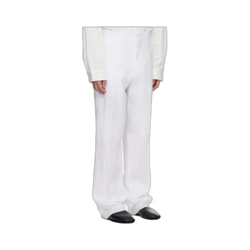 Casual Pants With Belt Loops
