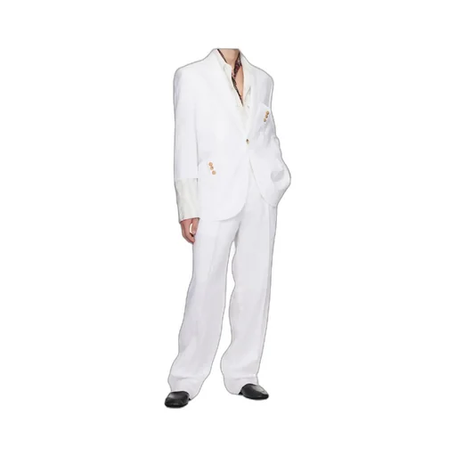 Casual Pants With Belt Loops