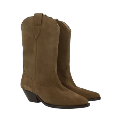 Pointed-Toe Ankle Boots