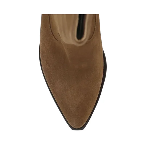 Pointed-Toe Ankle Boots