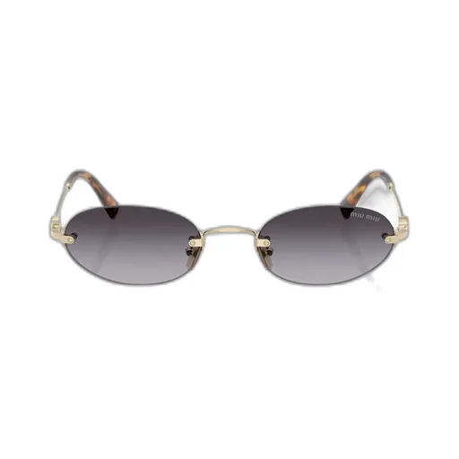 Miu Miu Eyewear Oval Frame Sunglasses