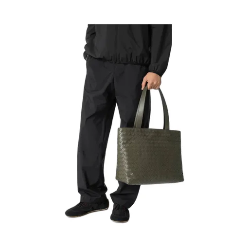 Small Intrecciato Zipped Tote