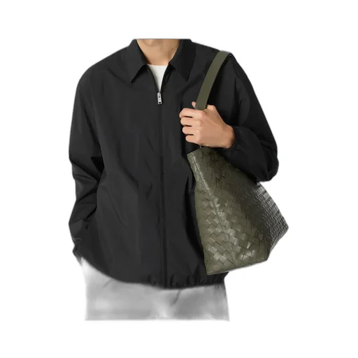 Small Intrecciato Zipped Tote