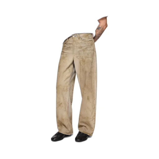Logo-Patch Denim Trousers