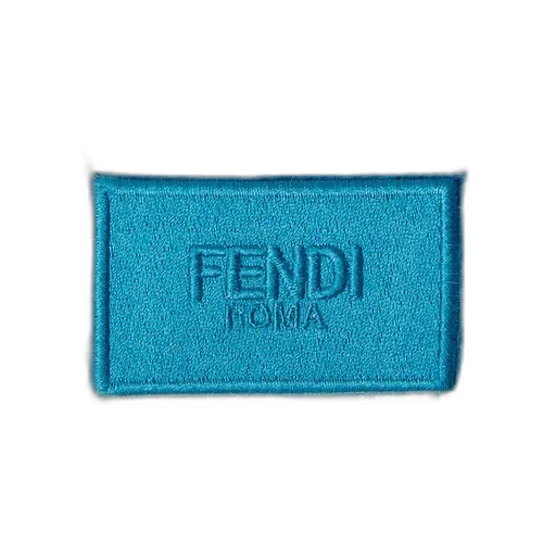 Fendi Logo Patch Turned-Up Brim Beanie