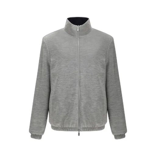 Brunello Cucinelli Crest Embroidered Reversible Jacket