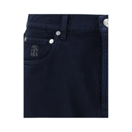 Iconic Fit Five-Pocket Jeans