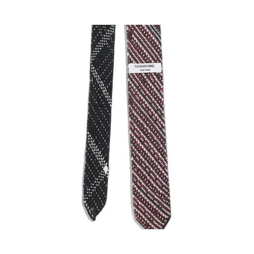 Thom Browne Check Tie