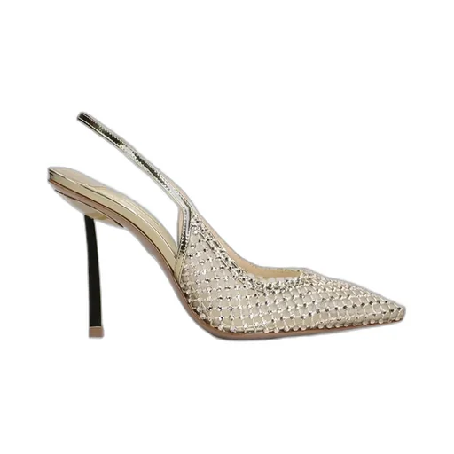 Le Silla Gilda Embellished Slingback Pumps