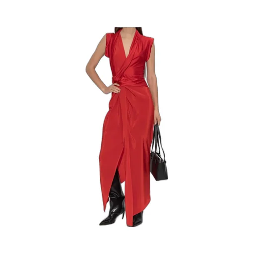 Knot Detail Maxi Dress