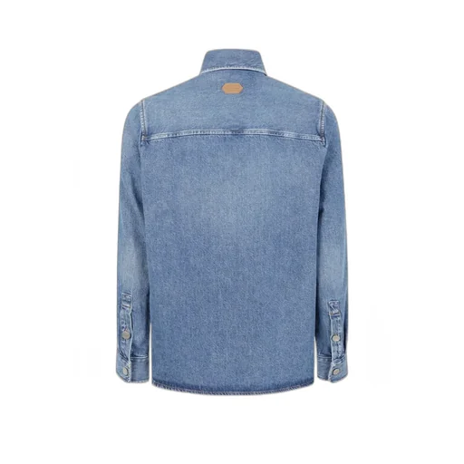 Jacob Cohen Button-Up Denim Shirt Jacket