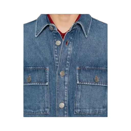 Jacob Cohen Button-Up Denim Shirt Jacket
