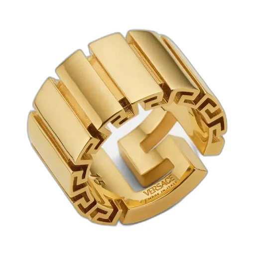 Versace Greek Pattern Ring