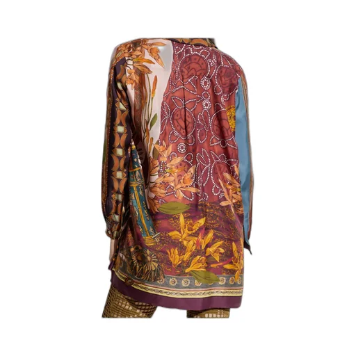 Etro Placed Print Long Shirt
