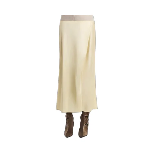 Khaite A-Line Midi Skirt