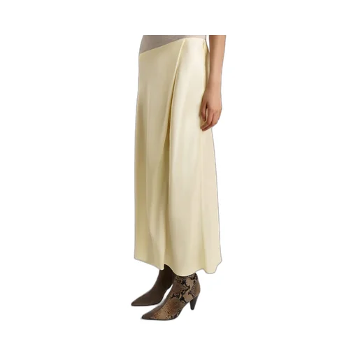 Khaite A-Line Midi Skirt
