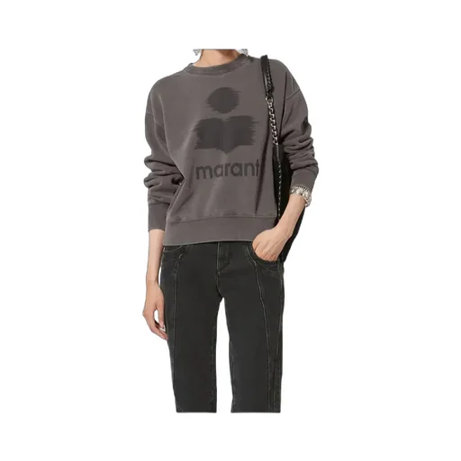Isabel Marant ÉToile Logo Printed Crewneck Sweatshirt