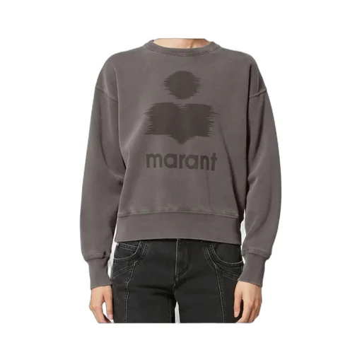 Isabel Marant ÉToile Logo Printed Crewneck Sweatshirt