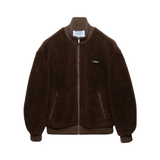 Prada Zip-Up Bomber Jacket