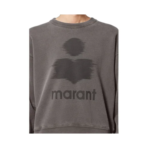 Isabel Marant ÉToile Logo Printed Crewneck Sweatshirt