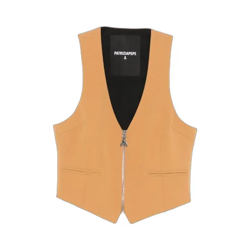 V-Neck Zip Vest