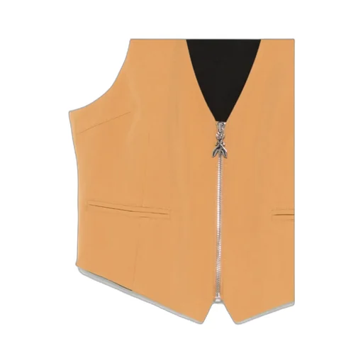V-Neck Zip Vest