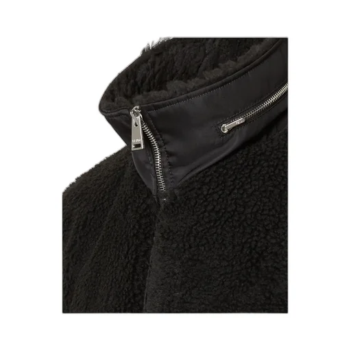 Fendi Turtleneck Zip-Up Fur Vest