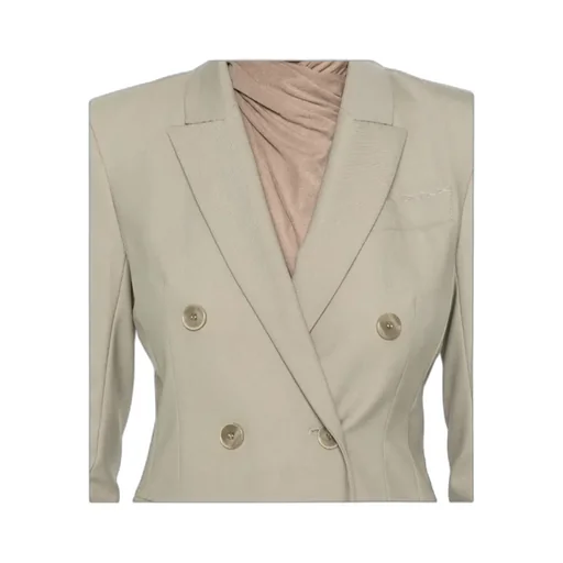 Long-Sleeved Suit Jacket